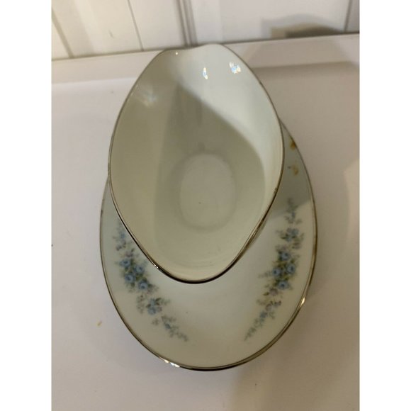 Noritake Roseberry Gravy Boat #6241 Japan - Picture 4 of 8